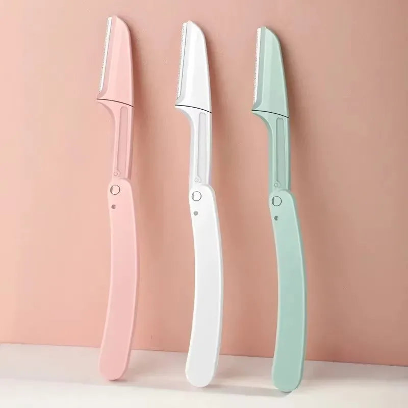 1/3pcs Pocketknife Eyebrow profiler Hair Remover Eyebrow Shaper Shaver facial epilators Eyebrow Trimmer for Ladies Face