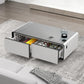 135L Smart Coffee Table Fridge Drawer Cooling Cabinet With Speakers Wireless Charger Touch Control for Home