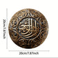 2D Ramadan Mubarak Aluminum Sign - 1pc 8x8" Glam Wall Hanging, Home Party Decor, Perfect Festival Gift