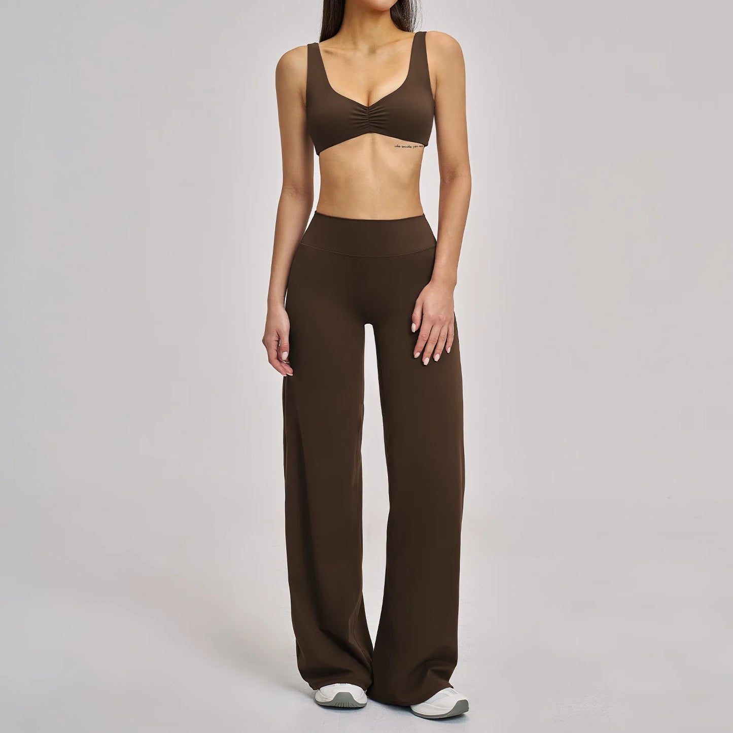 Yoga Set 2/3PCS Workout Outfit Fitness Long Sleeved Sportswear Gym Tracksuit Leggings Set Sports Bra Athletic Wear Women Clothes