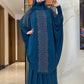 New Two Piece Set Solid Jilbab Prayer Muslim Abaya Set Women Prayer Garment Dress Hijab Long Khimar Skirt Sets Islamic Ramadan