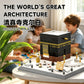 Luxury World Building Model 446 Pieces Plastic Set - Kaaba of Mecca - Educational Assembly Toy - Adult Toy - Gift