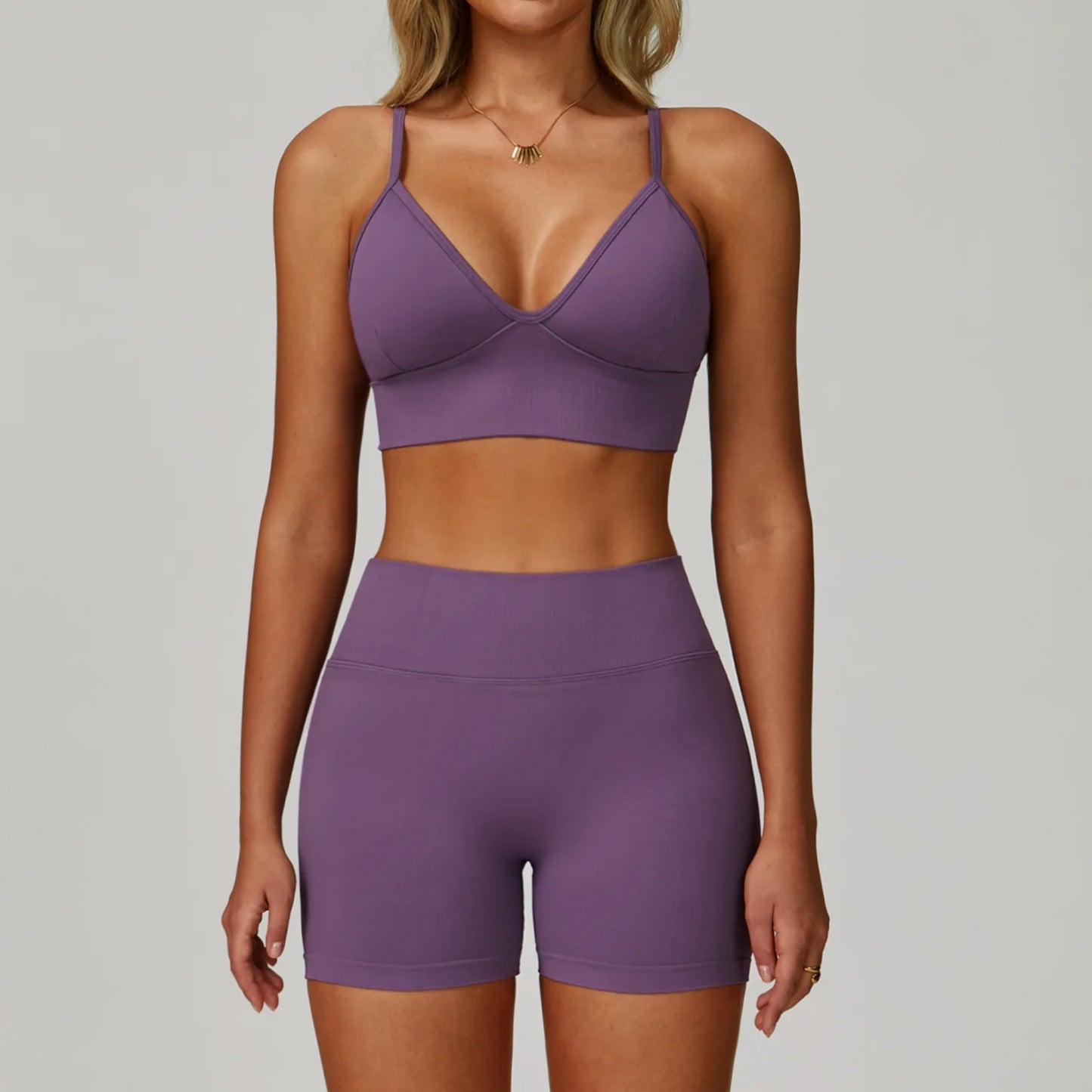 Yoga Set 2/3PCS Gym Clothes Women Tracksuit Workout Outfits Fitness Set Sportswear High Waist Leggings Sports Bra Athletic Wear