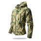 Lurker Shark Skin Soft Shell Tactical Jacket Men Waterproof Fleece Hooded Coat Hunt Clothes Autumn New Outdoor Camouflage Jacket
