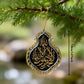 Acrylic car rearview mirror pendant, Islamic prayer pendant, spiritual car interior gift, Eid al-Fitr gift