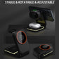 3 in 1 Magnetic Foldable Travel Fast Wireless Charger Stand For Magsafe iPhone 16 15 14 13 12 Pro Apple Watch 2-9 SE Airpods Pro
