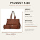 Women’s Tote Bag 2025 New, Large Capacity Handbag, Multi-Functional Laptop Work Shoulder Bag and Briefcase
