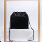 Women's Quilted Shoulder Bag with Chain Strap – 18 × 5 × 20 cm