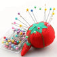 New 100pcs Fashion Sewing Needles Colored Glass Ceramics Head Bead Pin Stitch Knitting Needles Sewing Fixed Diy Safety Pin