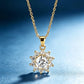 Promotion of Multiple 1.0 Carat Moissanite Windmill Pendants, Luxury Wedding 925 Sterling Silver Jewelry, Bride Diamond Necklace