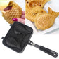 Japanese Taiyaki Waffle Maker Double Fish Shaped Dessert Cake Pan Kitchen Pancake Fry Pan Waffle Molds for Hot Desserts