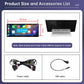 Road Top 12.3" Linux Screen For Audi A6 C6 A7 C7 2011-2018 with Wireless CarPlay Android Auto Airplay Car Radio Player
