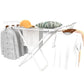 Simple Floor-Mounted Laundry Drying Rack Yangzi Footline Heater Balcony Stacking Easy-To-Use Clothes Drying Rack Home Use