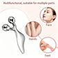 3D Facial Roller & Gua Sha Tool Stainless Steel Massage Roller For Face Eyes Chin Lift Tightening Skin Sculpting Beauty Tools