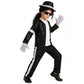 Michael Jackson Kids Clothes Halloween Cosplay Birthday Party Dance Performance Children's Costume Pop Star Boys Girls Outfits