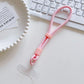 Universal Adjustable Mobile Phone Lanyard Short Wrist Strap with Self-locking Anti-drop Design Durable Polyester Phone Strap