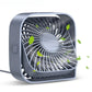Mini Portable Fan USB Desk Fan Table Strong Airflow &Quiet Operation 3 Speed Wind 360° Rotatable Standing Fans For Room