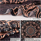VIKAMA Crescent Moon Arch Islamic Prayer Rug Soft Comfortable Lightweight Foldable Prayer Mat for Muslim Worship