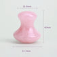 1 Natural Jade Mushroom Shape Gua Sha Board Face Back Body Massager Facial Beauty Care Skin Tool Women Relaxing Face Roller