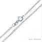 Real 1 Carat D Color Moissanite Pendant Necklace 100% 925 Sterling Silver Sparkling Engagement Wedding Party Fine Jewelry