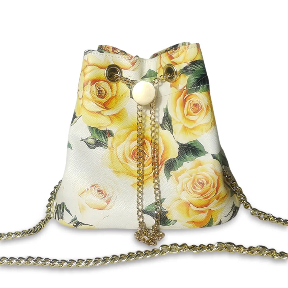 Bucket bag 2024 new casual large-capacity crossbody bag luxury chain shoulder bag women's bag