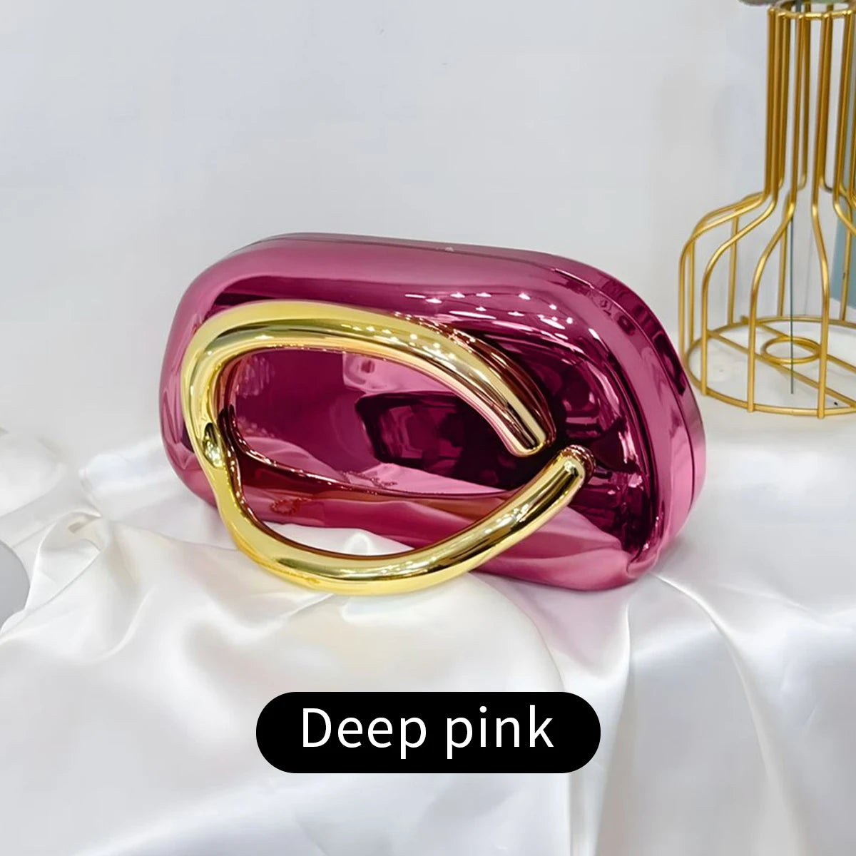 Fashion Elegant Acrylic Box Shaped Crossbody Bags Women Evening Bags Party Cute Handbag Wedding Mini Wallet Banquet Clutch Bag