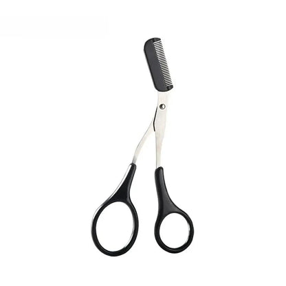 1/3PCS Eyebrow Trimmer Makeup Tools Stainless Steel Eyebrow Scissors with Comb Hair Removal  Eyebrows Shaping Makeup Tools
