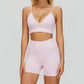 2/3PCS Seamless Yoga Set Gym Workout Suits Athletic Wear Women Legging Fitness Bra Crop Top Long Sleeve Sports Suits Sportswear