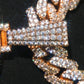 Iced Crescent Mosque Star Pendant Men Hip Hop Charm 18K Rose Gold Plated Full Paved CZ Bling Jewelry Islamic Muslim Religious Moon Cuban Link Chain Accessories Shiny Faith Statement For Rappers Club Urban Street Daily Fashion