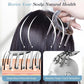 5 in 1 Metal Gua Sha Facial Tools Head Massage Comb Scalp Guasha Massager Point Tool Deep Relaxation Relieving Home SPA