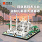 Middle East Islamic Landmarks Building Blocks Set – Mecca Madinah Istanbul Blue Jerusalem Mosques Model Kit,Decor Gift for Adult