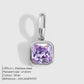 EMANCO Stainless Steel Classic Octagon Birthstone Charms 14K Gold Plated Pendant For DIY Jewelry Making Necklace