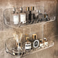 Acryli Bathroom Shelf No Drill Organizer Shower Storage Rack Washstand Cosmetics Storage Rack Wall Mounted Toilet Shampoo Holder