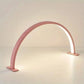 New Moon Nail Work Lamp - Beauty Work Desk Lamp, Three-color USB Power Supply - Black/White/Pink, Suitable for Nail Art, Eyelash