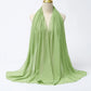 Muslim Chiffon Hijabs For Woman Long Solid Color Head Wrap For Women Shawls Scarves Ladies Muslim Veil Hijab