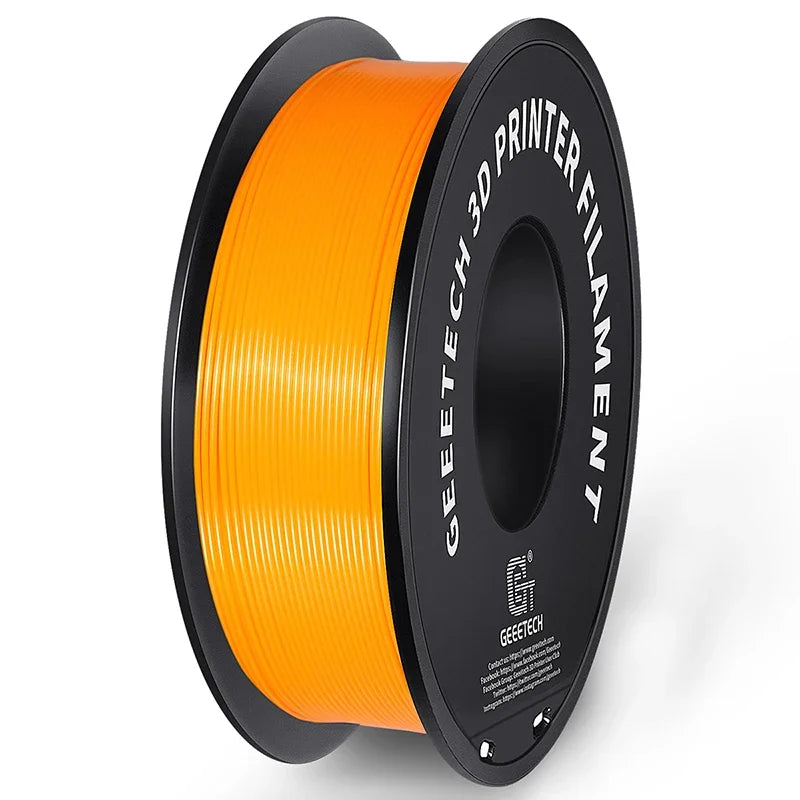 Geeetech 3d printer Filament PLA PETG Plastic 1kg 1.75mm,Tangle-Free, 3d printing wire materials, black, white, vacuum packaging