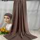110colors Modal Hijab with Modal Undercap Set Basic Stretchy Pullover Headscarf Thin Breathable Sunscreen Head Wrap Hijabs Scarf