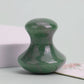 1 Natural Jade Mushroom Shape Gua Sha Board Face Back Body Massager Facial Beauty Care Skin Tool Women Relaxing Face Roller