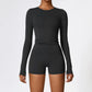 2/3PCS Yoga Set Women Workout Set Seamless Sportswear Gym Clothing Fitness Long Sleeve Crop Top High Waist Leggings Sports Suits