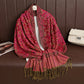 2024 Luxury Brand Cashmere Women Scarf Printed Winter Warm Shawl and Wraps Pashmina Bandana Long Jacquard Paisley Female Foulard