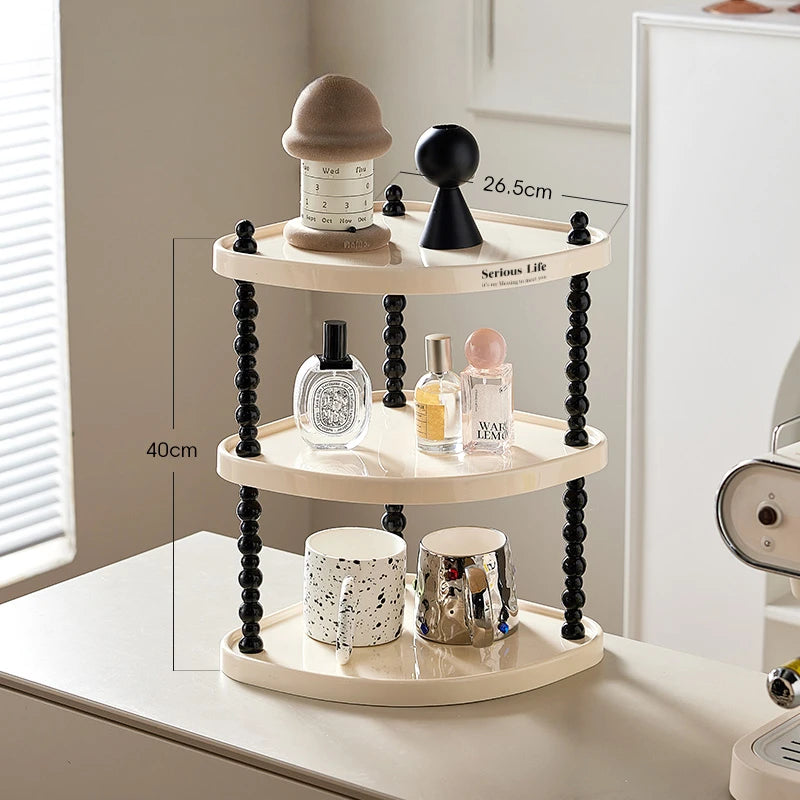 INS Style Multi-layer Storage Rack Bathroom Countertop Cosmetics Display Desktop Mug Storage Rack Aromatherapy Perfume Holder