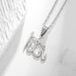 Ayatul Kursi Sutra Stainless Steel Necklace Islamic Muslim Calligraphy Arabian God Messenger Jewelry Ramadhan Festival Gift