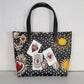 Italy Luxury Print Travel Shoulder Bag Floral Textured-Leather Shopper Tote large tote bag famous brand bag women girl handbag