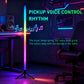 RGB LED Gaming Atmosphere Light Floor Lamp with Remote Control App E-Sports Desk Table Light for Bedroom Living Room Hallway