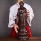 Rosewood Standing Buddha Statue Ornament Festival Workmanship Gift Family Worship Statue Wood Sculpture Handmade Decoration