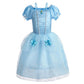 Girls Princess Dress Kids Birthday Cosplay Cinderella Snow White Aurora Rapunzel Halloween Costume Children Party Dresses