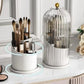 2026 360° Dressing Table Pen Holder Lipstick Storage Rack  Rotating Makeup Brush Storage Tube Dust-proof Partition Storage Box