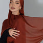 110colors Modal Hijab with Modal Undercap Set Basic Stretchy Pullover Headscarf Thin Breathable Sunscreen Head Wrap Hijabs Scarf