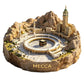 Kingdom of Saudi Arabia Makkah Fridge Stickers Masjid al-Haram Travel Souvenirs Mecca Kaaba Fridge Magnets Birthday Gifts