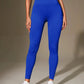 Women's High Waisted Ribbed Yoga Pants - Solid Color Stretchy Tummy Control Workout Leggings for Fitness Gym Lounge & Daily Wear